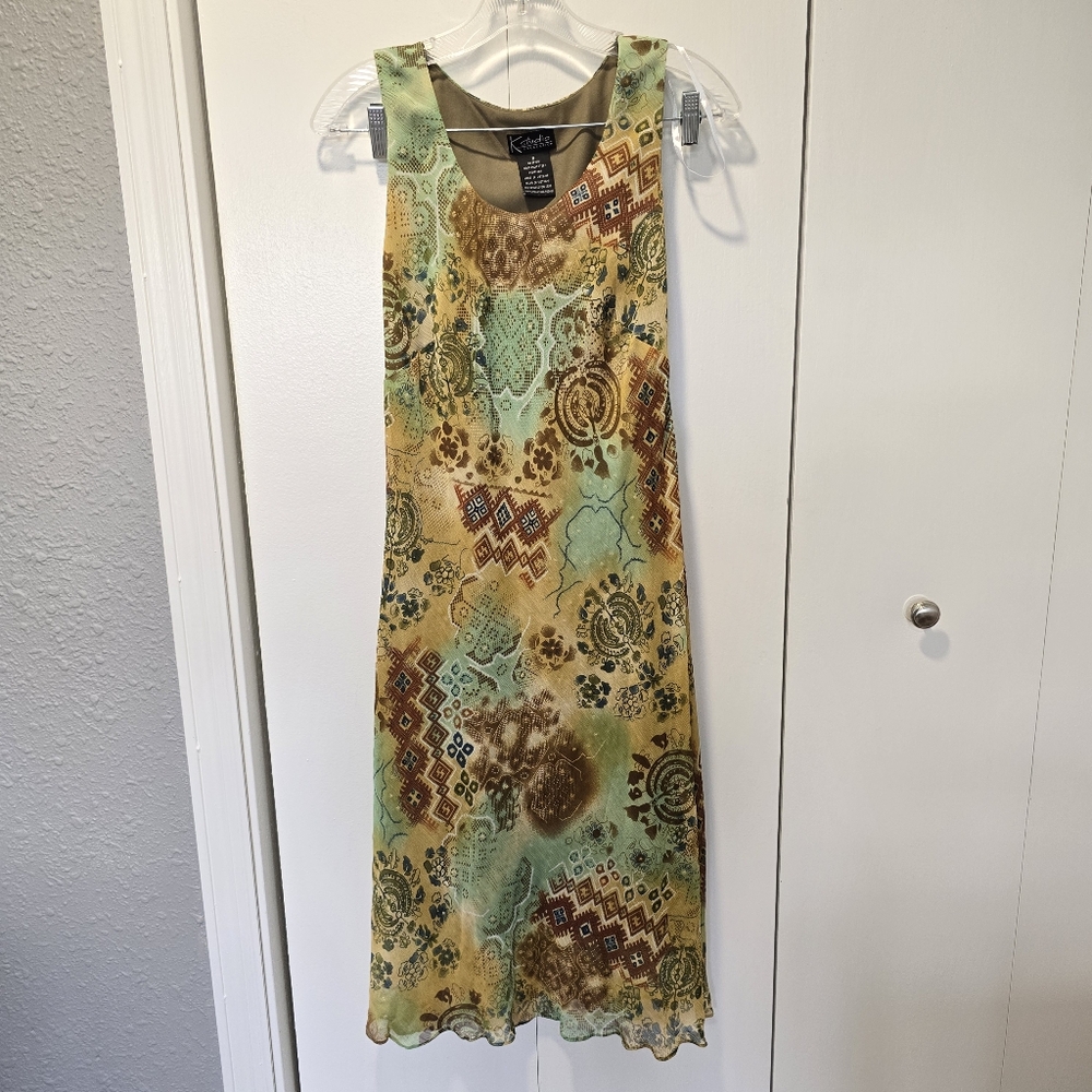 K Studio Collection Sleeveless Boho Dress